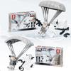 TBS83-88 Snow Ghost Special Team Snowboard Parachute Accessories DIY Children's Building Blocks