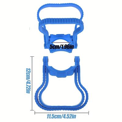 Heavy-Duty Manual Water Bottle Lifter - Ergonomic One-Hand Lever Lift Assistant, Portable Water Bottle Picker