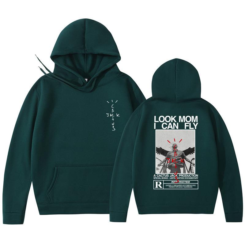 Men Women Fleece Hoodies Autumn Winter Street Sweatshirts Vintage Hip Hop Pullovers Tops
