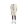 Zara Comfortable Solid Color Versatile Lace-Up Casual Shorts Men Shorts Faded-White 04877310251-36