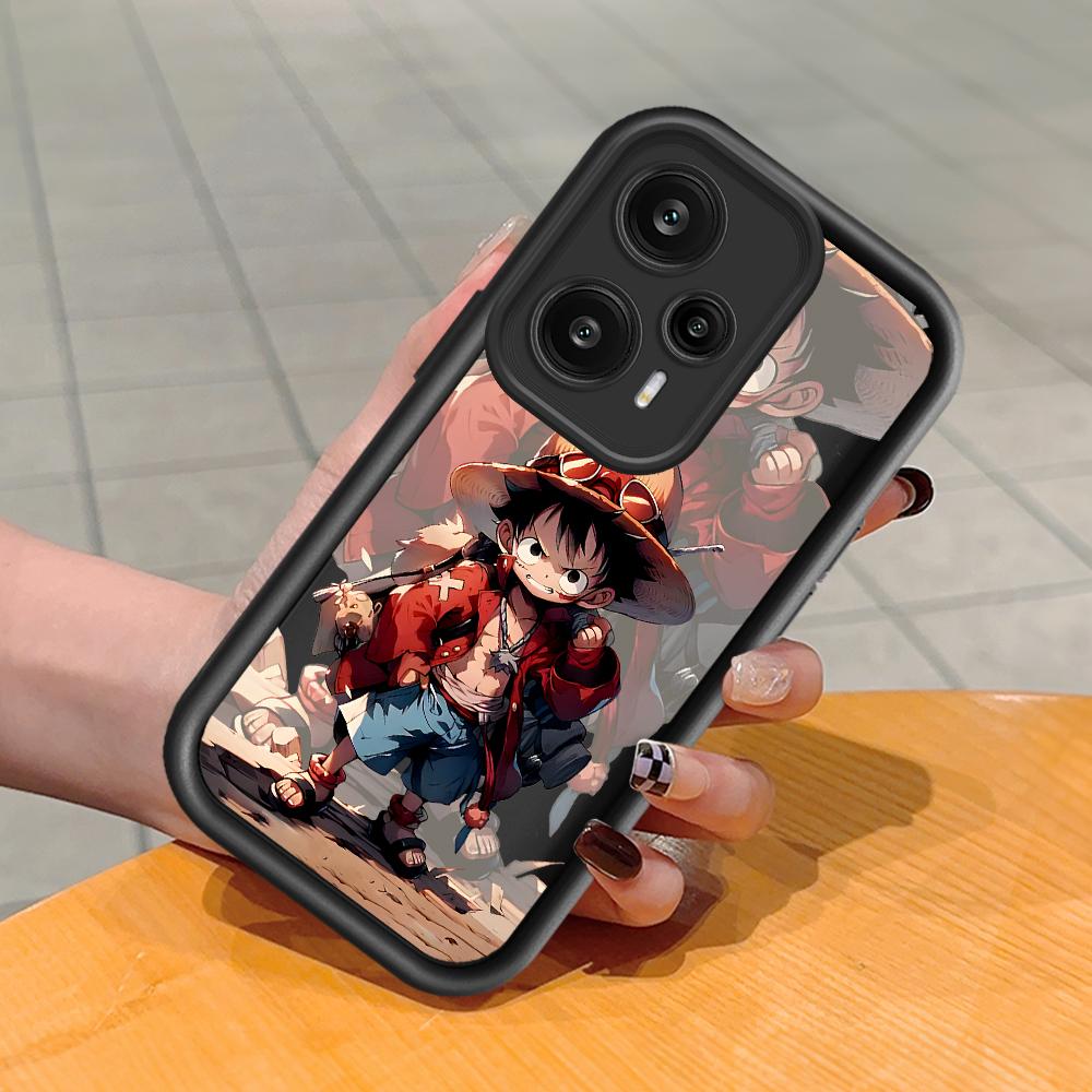 Mäkký silikónový štvorcový rebrík so vzorom tlače Púzdro telefónu s úplným krytom na fotoaparát Gumené puzdro odolné voči nárazom pre Xiaomi Redmi