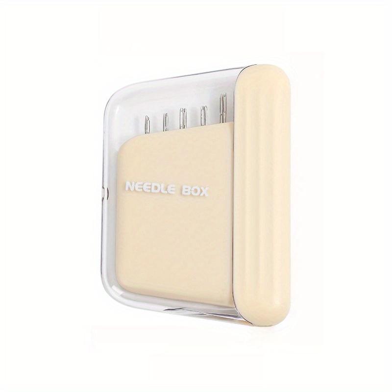 

4pcs New Fashion Magnetic Sewing Box with 10 Needles, Household High-end Quality Repair Tools, Needle and Thread Storage Box Set. 4pcs абрикосовий
