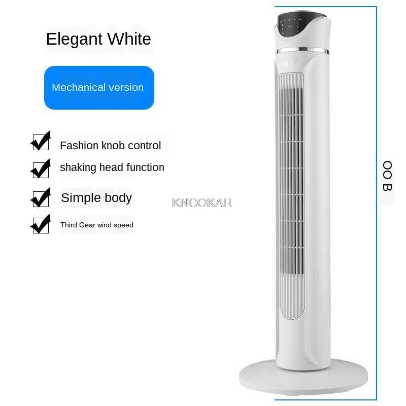 Tower Fan Leafless Electric Tower Floor Remote Control Household Vertical Air Conditioning Fan Quiet Timing Vertical Fan