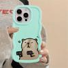 Soft Phone Cover Case for iPhone XR 14 8 12 17 Air 15 Plus 11 13 16 Pro Max Cartoon Cute Capybara