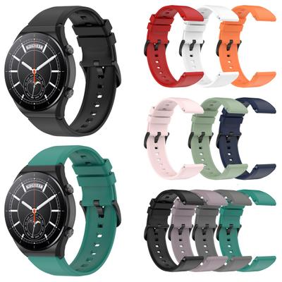 Pasek do zegarka Odporny na zużycie Miękki silikonowy 22mm Pasek na nadgarstek do smartwatcha Zamiennik dla Xiaomi Watch S1/S1 Active