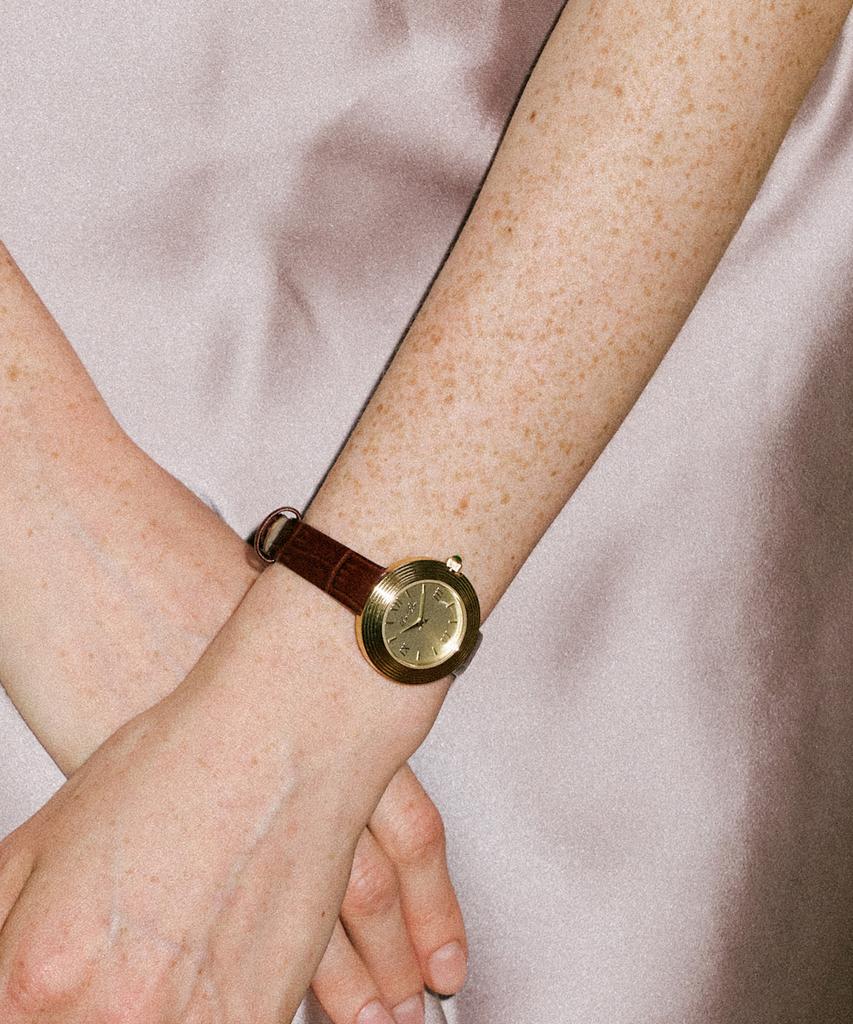 Benaenku Volante Classic-Gold (Leather Strap Option)