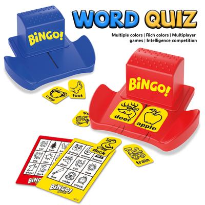 Pädagogische Spielmaschine für Kinder, Lernwerkzeug für englische Wörter, Intelligenzentwicklung, lustiges interaktives Tischspiel