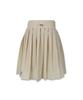 MACKY Marine Pleated Skirt Beige