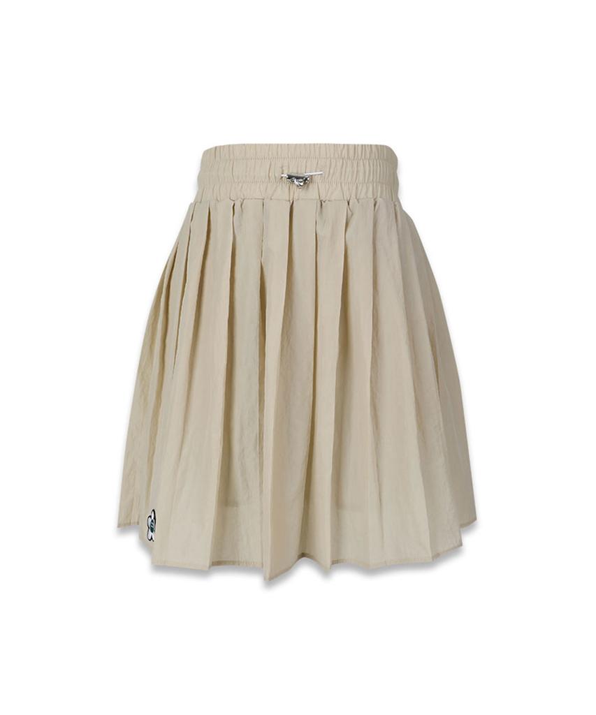 MACKY Marine Pleated Skirt Beige