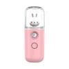 Rechargeable Nano Mist Plush Face Humidifier - Handheld Cold Spray Steamer