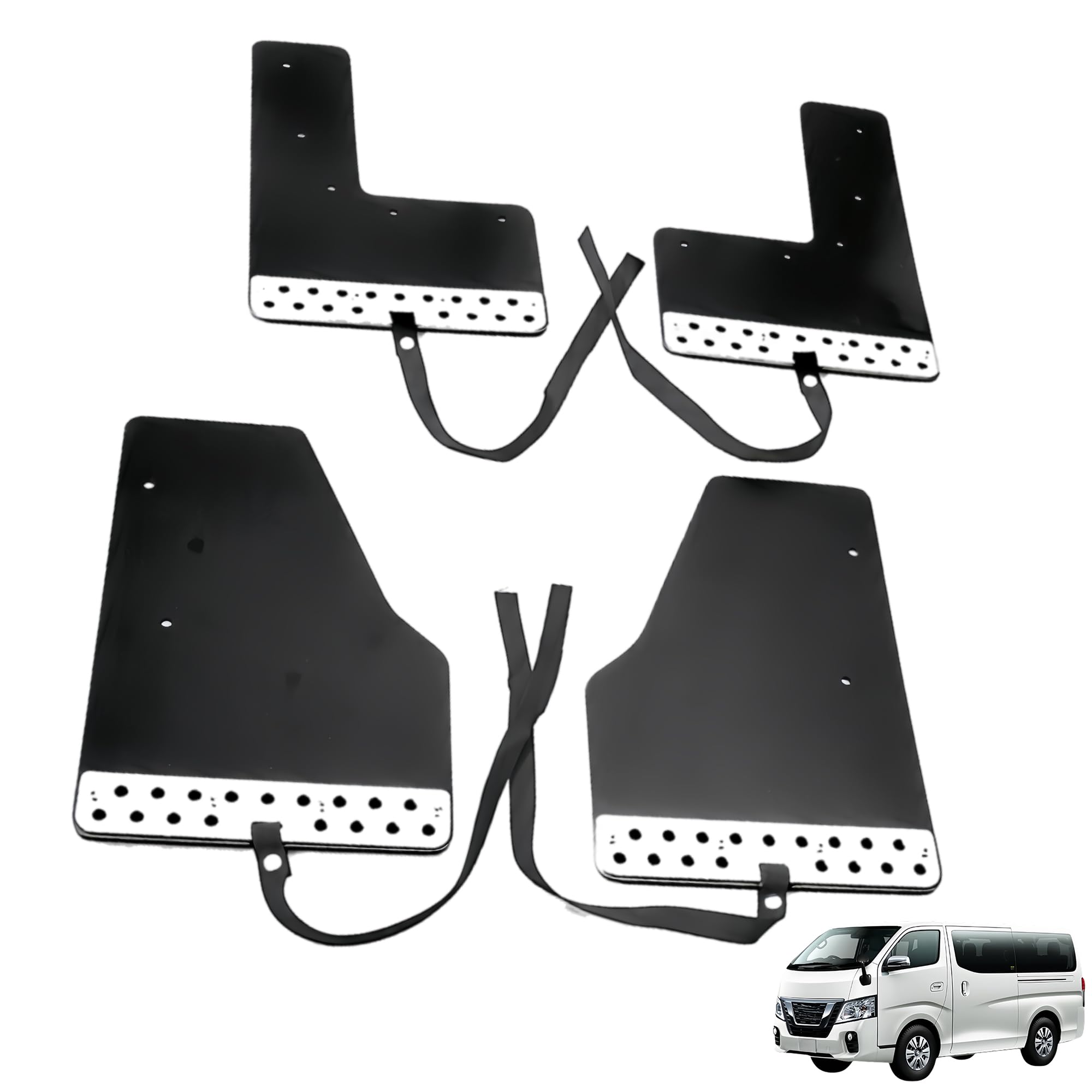 

JXCARSIOJP EVA Resin Mudguards with Belts for NV350 E26 Caravan and Late Mud Full June 2012 and later Japanese Instruction Manual (Early Models), чёрный