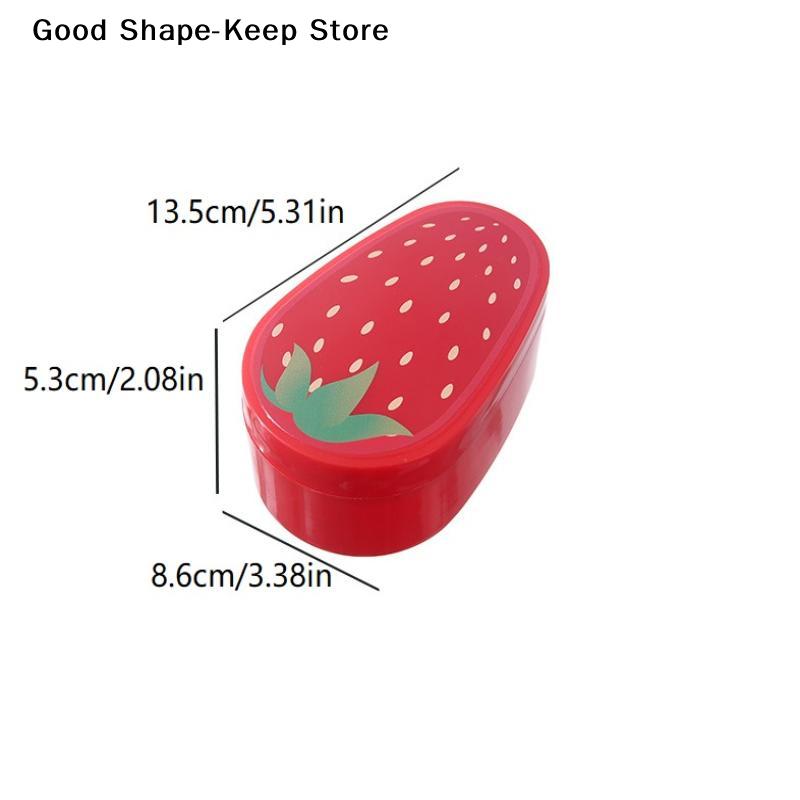 Contenitori Fresca Frutta e Verdura Creativi per Frigorifero Fragola Avocado Kiwi Anguria Scatola Fresca per Conservazione in Cucina