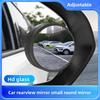 Car Reversing Small Round Mirror,Reversing Parking Auxiliary Mirrors,Wide-angle Convex Surface Rearview Mirror Blind Spot Mirror