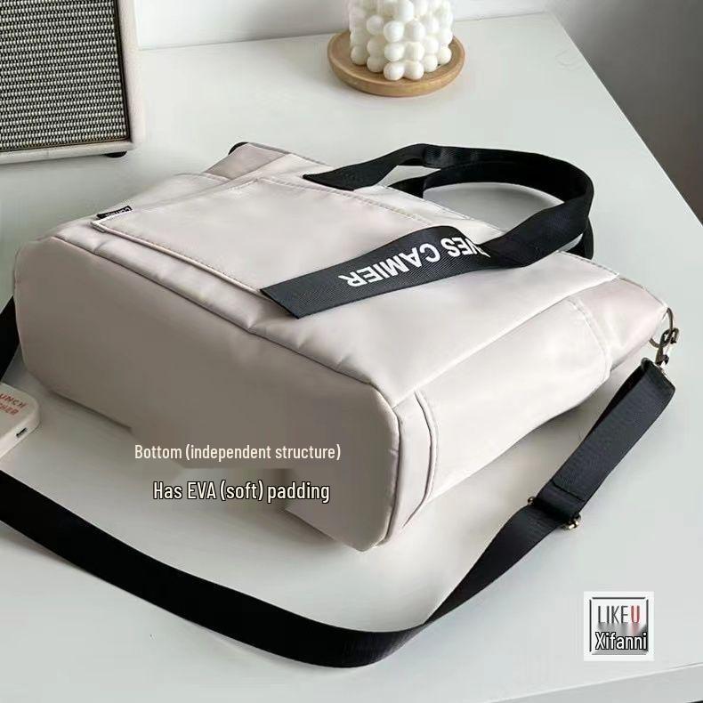 Stylish Waterproof Canvas Tote & Crossbody Shoulder Bag