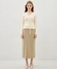 Ollibeudeollibeu H-Line Slim Pencil Skirt Ow6Ss1640