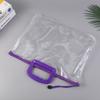 Waterproof Storage Bag PVC File Bag Portable Pen Bag  School Office