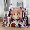 Coperta Cartoon Puella Magi Madoka Magica, Coperta Morbida da Lancio per Casa Camera da Letto Letto Divano Picnic Viaggio Ufficio Coperta di Copertura Bambini