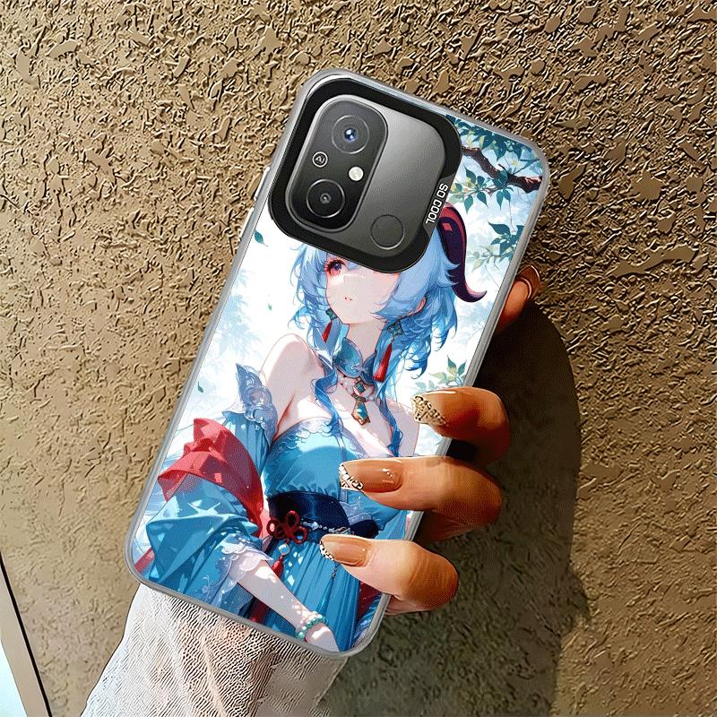 Genshin Impact Ganyu Shockproof Phone Case for Xiaomi Poco X7 X6 X5 X3 Pro F7 Ultra M8 Redmi 15C 15 14C 13C 12C 10C 13 12 10