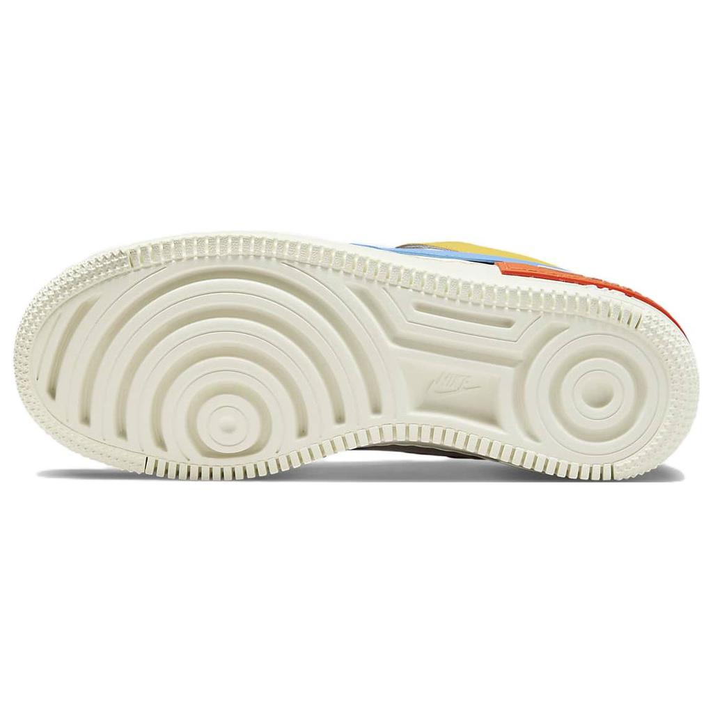 New Nike Air Force 1 Low Shadow Sail Game Royal Rush Orange University Blue Women's CI0919-115