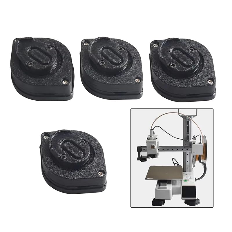 For Anti-Vibration Feet for Bambu Lab P1P P1S for Hula Self-Aligning Feet for K1 K1C K1 Max Legs(for Bambu A1)