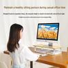 UGREEN LP224 Wooden Monitor Riser with Keyboard Storage