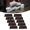 10pcs Flood Sandbags Professional Empty Rain Proof Flood Control Sandbags for House Door Garage Basement