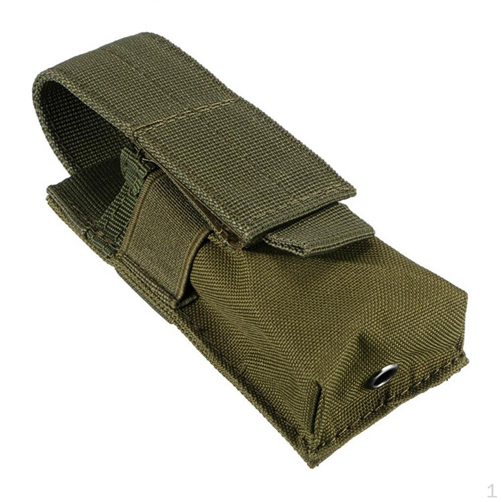 Bag Flashlight Belt Holder Phone Case Pouch Waterproof Nylon for Outdoor Hunting Hiking