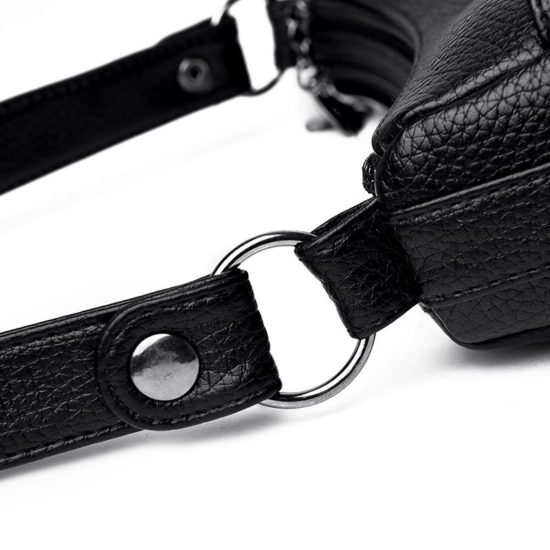 Multi-layer Shoulder Bag Middle-aged Mother Bag PU Messenger Bag