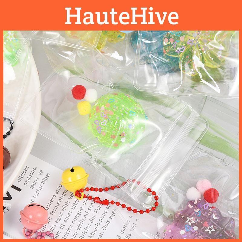 Pinch Various Shaped Toy Cartoon Bell Pendant Keychain Bags Toys Decoration