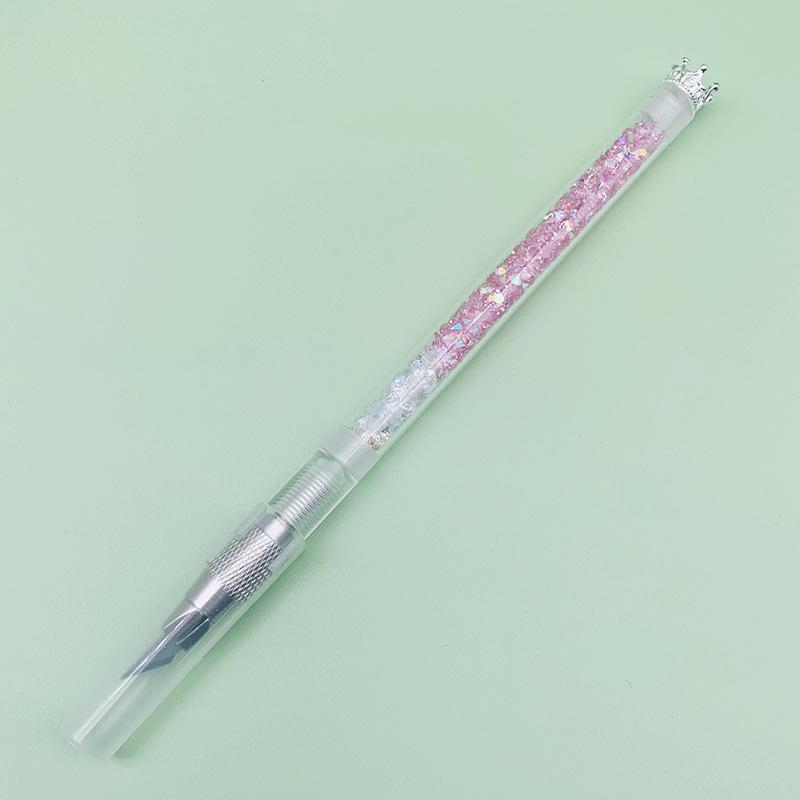 Kawaii Crown Bubble Utility Knife Cute Sharp Blade Pen Knife DIY Paper Cutter Sticker Envelopes Opener Office Cutting Tools