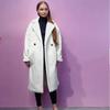 Autumn Winter Women Loose Beige Teddy Coat Stylish Female Thick Warm Cashmere Jacket Casual Girls Streetwear