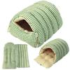 Foldable Pet Sleeping Bed for Cats And Dogs Thickened Semi-Enclosed Soft Indoor Design Warm for Autumn And Winter