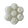 3D Rose Peony Flower Candle Mould DIY Gypsum Candle Epoxy Mold Handmade Candle Aroma Wax Soap Molds for Decoration