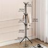 1PC Clothes Hanging Rack Floor Simple Bedroom Clothes And Hat Rack Household Clothes Storage Rack Easy Assembly