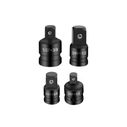 YFFSFDC Socket Adapter Set, 4-Piece Drive Conversion Socket Set, 1/4" 3/8" 1/2