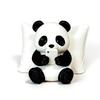 1Pcs Panda Sculpture Ornament, Desktop Office Decoration, Car Decor, Creative Animal Model, Collectible Figurines, Car Ornament