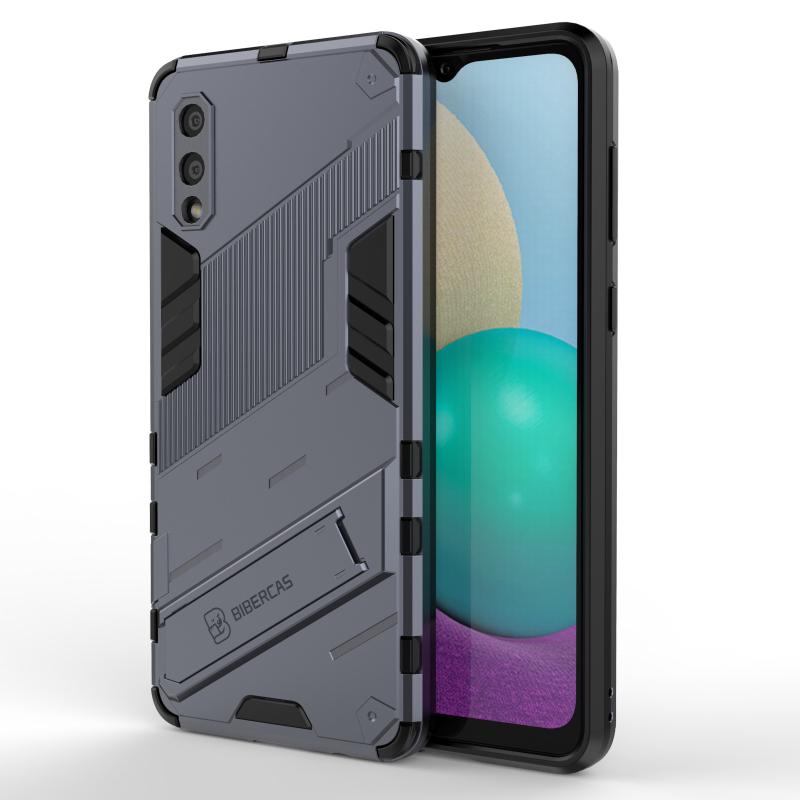 For Samsung Galaxy A02 M02 Shockproof Armor Phone Case For Samsung SM-A022 M022 Anti-Fall Protect Back Cover Kickstand Coque