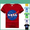 Klassisches Nasa Weltraum Astronaut T-Shirt für Kinder mit stilvollem O-Ausschnitt