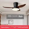 2025 Silent Nordic Ceiling Fan Light for Small Apartments & Bedrooms