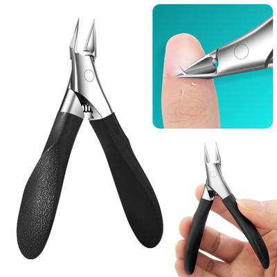 Tagliaunghie professionale per unghie incarnite Design ergonomico in acciaio inossidabile per unghie spesse e pelle morta