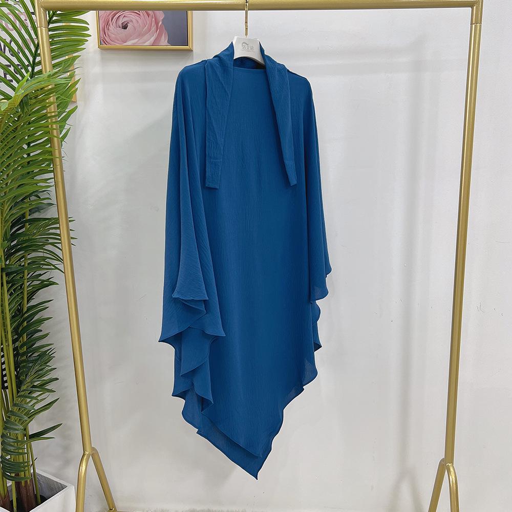Loriya 2023 Solid Color Middle Eastern Headscarf, Large Size (Dubai, Turkey) Model HJ907