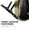 NEW-Car Heavy Duty Wheel Alignment Tool Plates Adjustable Automotive Toe Leveling Aligner Wheel Alignment Tool