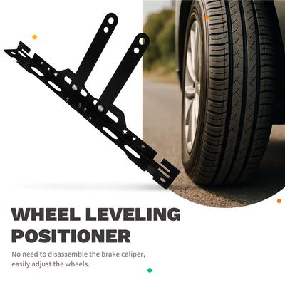 NEW-Car Heavy Duty Wheel Alignment Tool Plates Adjustable Automotive Toe Leveling Aligner Wheel Alignment Tool