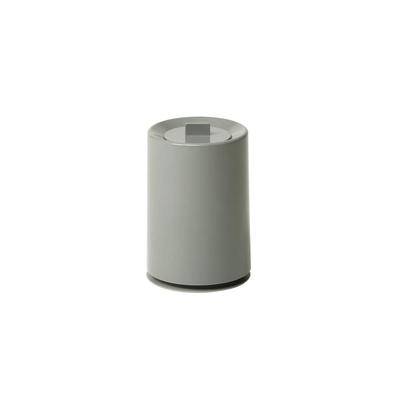 Ideaco Odpadkový koš Kulatý Průměr x Výška mini TUBELOR s víkem Popelavě šedá Trubkový S víkem Popelavá 1,2 l 12,5 19,2 cm (Mini Šedá)