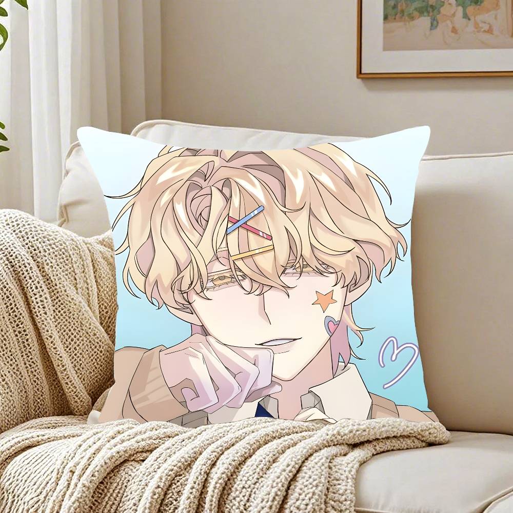 Alien Stage Luka Anime Pillow Case Pattern Printed Pillowcase for Living Room Sofa Cushion Cover & Bedroom Decor