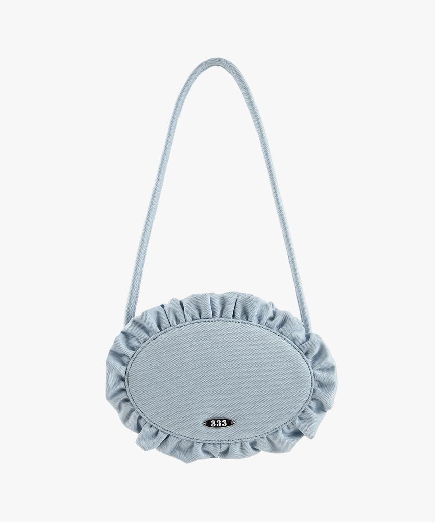 Trimarch Rosette Shoulder Bag / Light Blue