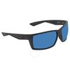 CoSta Del Mar Reefton Blue Mirror Polarized Polycarbonate Wrap Men S SunglaSSeS Rft 01 Obmp 64 6S9007 900706 64