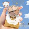 Lucky Clover Eyeshadow Palette Four Colours Eyeshadow Not Easy To Take Off Pure Lust Ambient Matte
