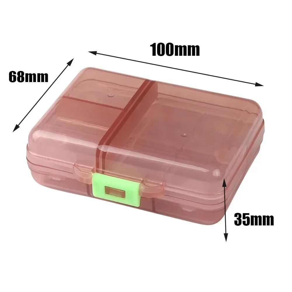 

New 9 Grids Small Pill Cases Organizer Box Weekly Travel Pill Organizer Portable Pocket Pill Case Holder Plastic Container Box кавовий