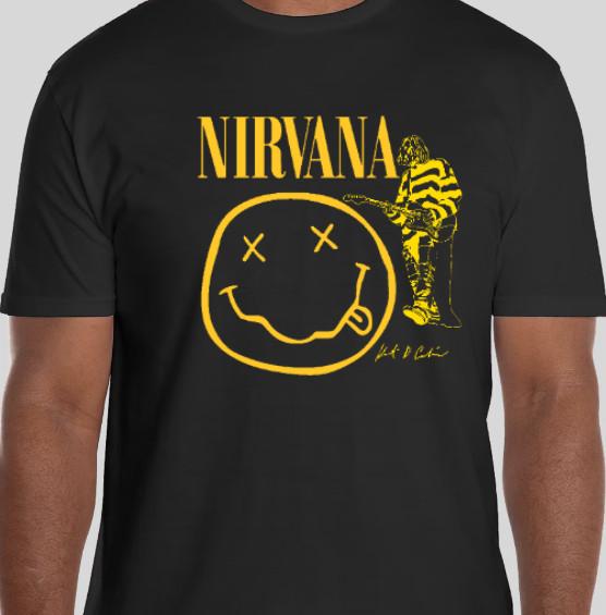 Nirvana Kurt Cobain Shirt Iconic T-shirt XL